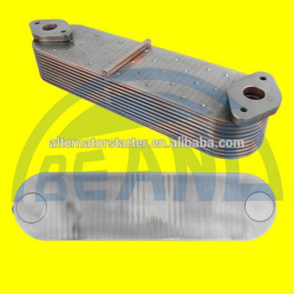 OIL COOLER BPOC-2026 ENGINE MOTOR STAINLESS STEEL PLATE OIL COOLER COOLING FOR KOMATSU 6D150-150 195-03-19130 #1 image