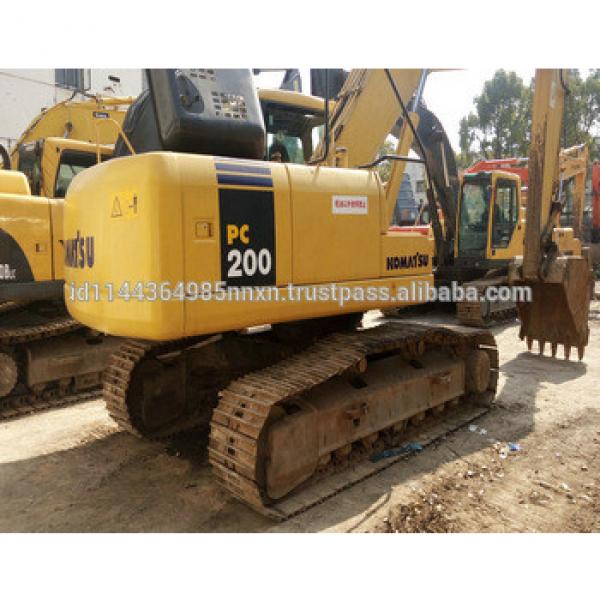 PC200-7 KOMATSU JAPAN Original used long arm excavator in shanghai for sale #1 image