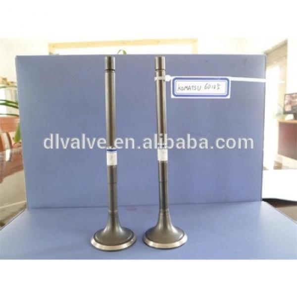 OEM 6150-41-4111 6150-41-4210 KOMATSU 6D125 ENGINE VALVE #1 image