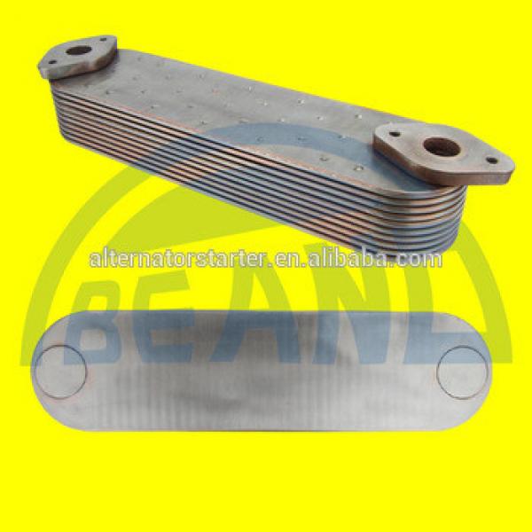 OIL COOLER BPOC-2027 ENGINE MOTOR STAINLESS STEEL PLATE OIL COOLER COOLING FOR KOMATSU 6D150-155 195-03-19140 #1 image