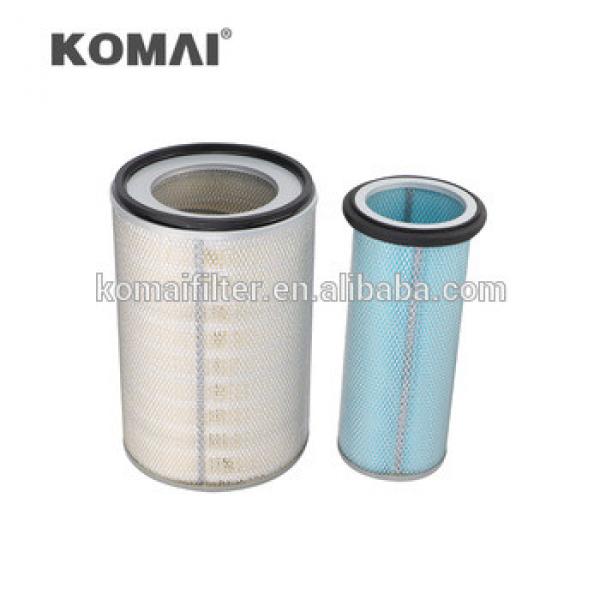 high flow air filter professional use for excavator engine 6125-81-7031 A-5653-S 16546-96125 50C0411 #1 image