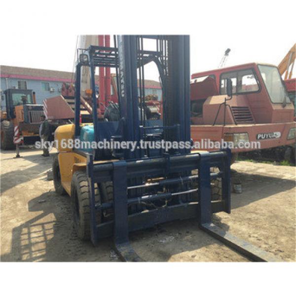 Original komatsu 8t forklift japan made condition/ cheap price forklifts 8t. fd80 forklift #1 image