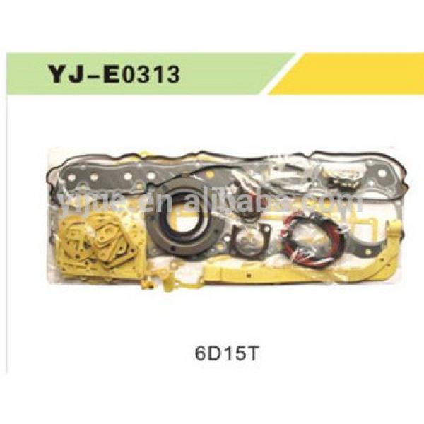 6D15T Excavator Gasket Kit hydraulic Engine assembly OEM #1 image