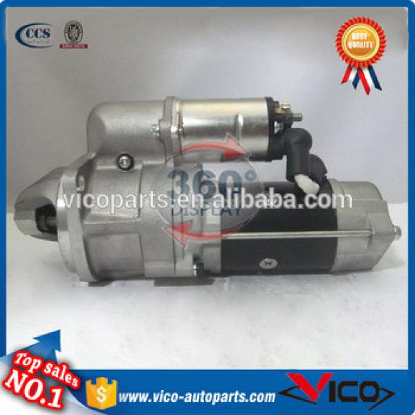 100% New Starter Fit For Komatsu PC60 S4D95 Engine,600-813-1721,600-813-1731,600-813-1732 #1 image