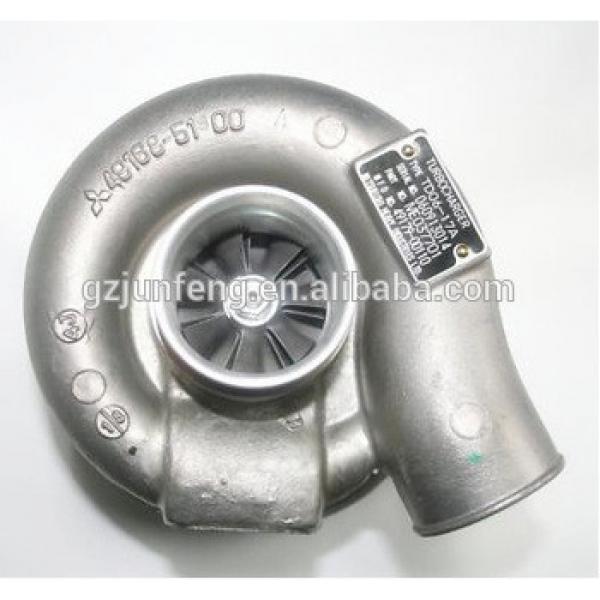 6D14 Turbocharger used for Mitsubishi Fuso Truck &amp; Bus Komatsu SK07-2 6D14-2PT Engine TD06-17A Turbo 49179-00120 49179-00110 #1 image