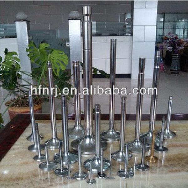 intake and exhaust engine valve, spare engine part, valve spindle for komatsu #1 image