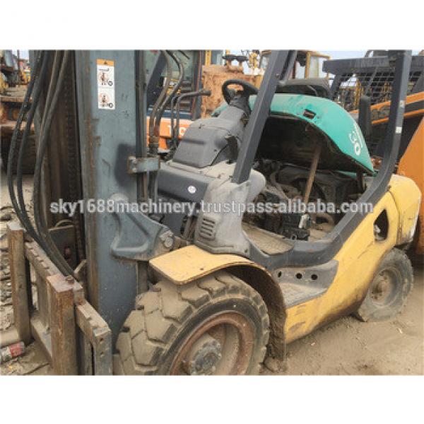 Secondhand komatsu fd30-16 used forklift/2012 model komatsu 3t forklift #1 image