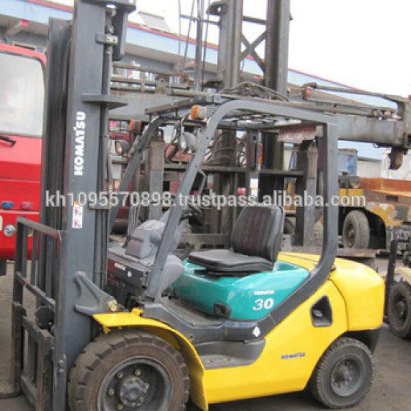 Komatsu FD30 Forklift, Cheap 3ton forklift for sale in Shanghai #1 image