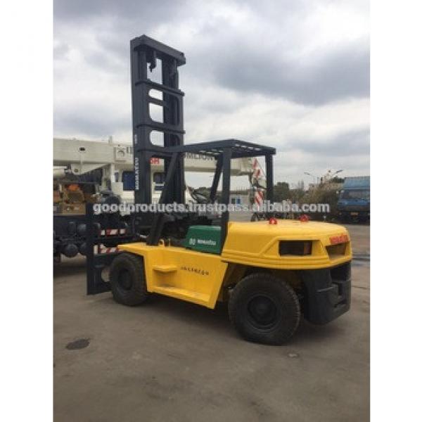 UsedJapanese komatsu forklift 8t fd80 , 8ton komatsu forklift #1 image