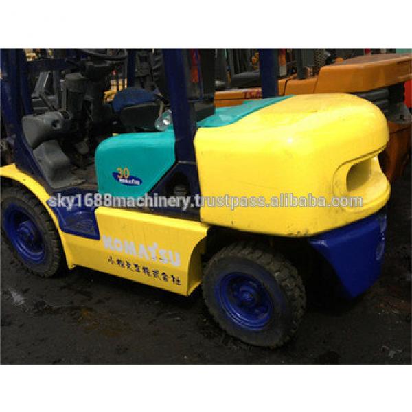 Hot sale komatsu 3t forklift for sale/ used japan forklift fd30 / komatsu diesel forklift 3t #1 image