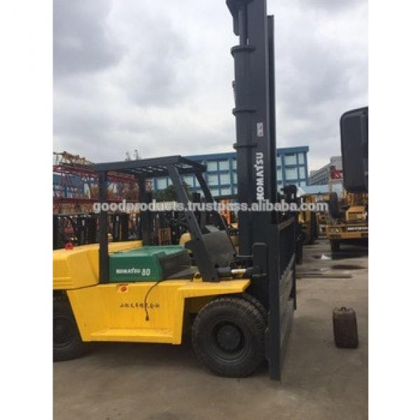 Used forklift turck komatsu 8t, located in shanghai avaiable now #1 image