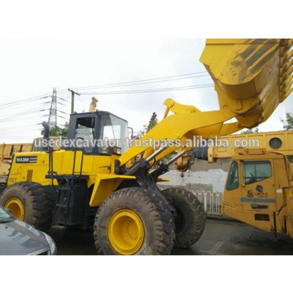 Komatsu WA380-3 front wheel loader,used komatsu wheel loader for sale,also Komatsu WA470 WA320 #1 image