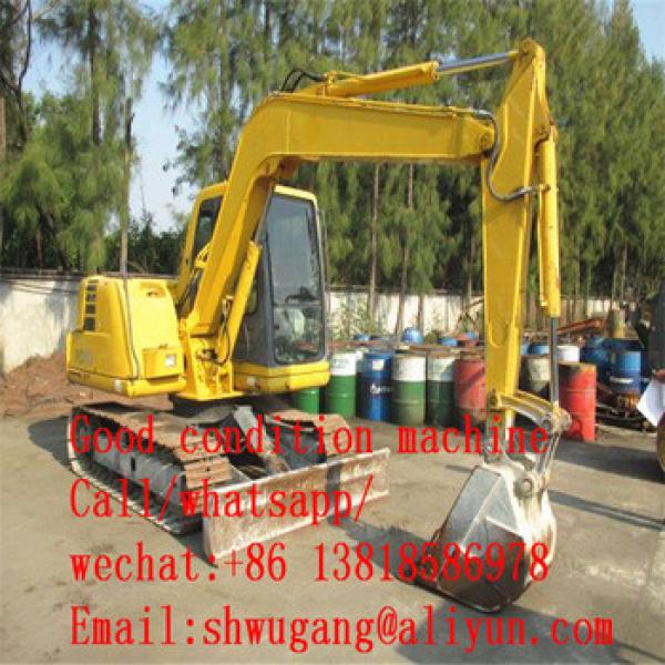 Hydraulic crawler japan second hand mini excavator Komatsu pc60-7 used mini excavator,Cheap Used Excavator Komatsu PC60 PC60-7 #1 image