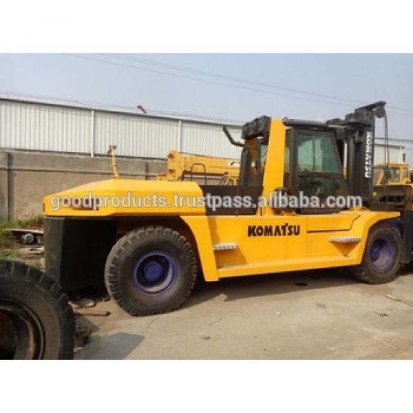 Used Komatsu forklift 30 ton for sale, FD300Z Original from Japan, cheap price #1 image